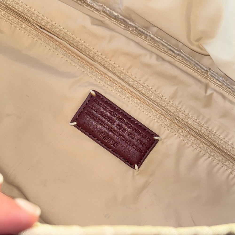 Caraa Maroon Belt Bag with Zippered Pockets - Picture 2 of 12